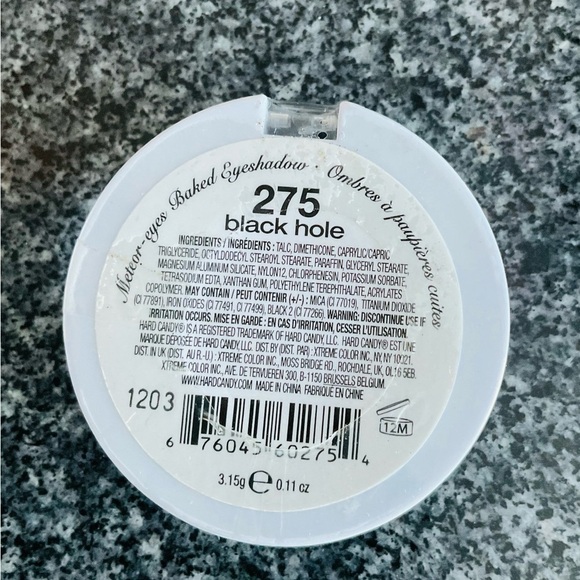 Hard Candy Eyeshadow Meteor Eyes Baked Eyeshadow Black Hole #275 SEALED - Picture 2 of 2